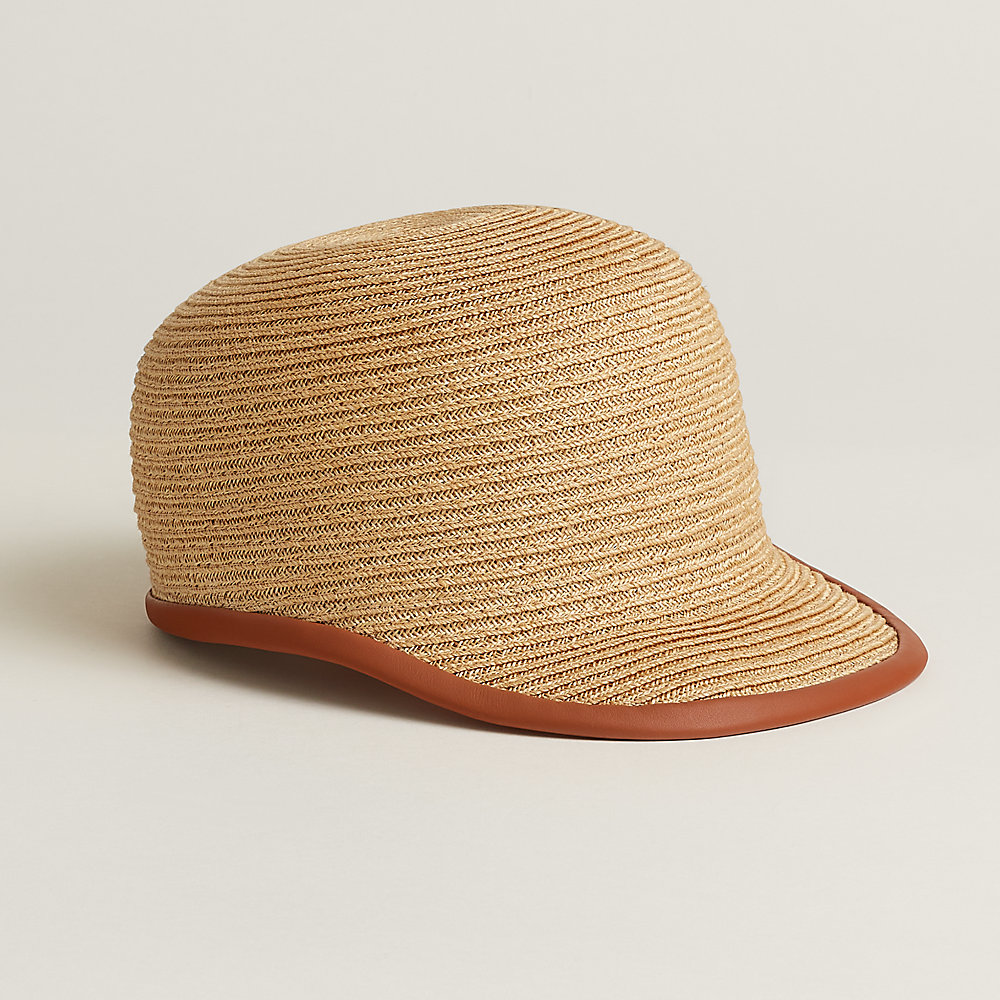 シンプルで上品♪【HERMES】ストローキャップ Garance cap シンプルで上品♪【HERMES】ストローキャップ Garance cap